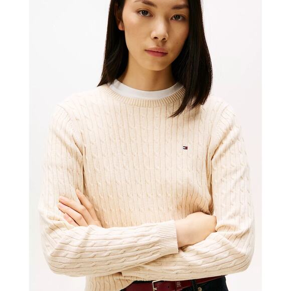 Copied - Tommy Hilfiger Cable Knit Sweater (Size S/P/CH) NWOT - Picture 3 of 12